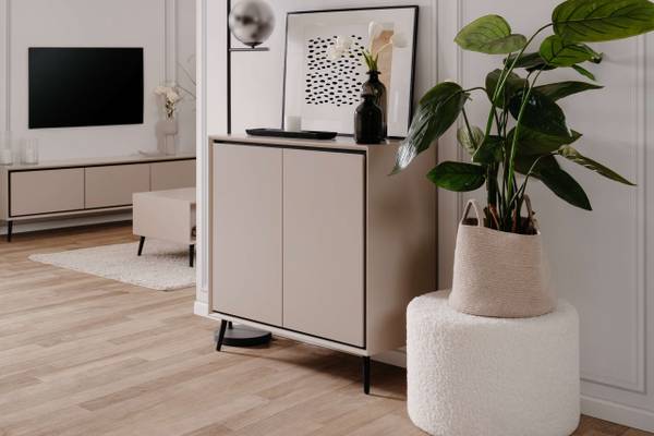 Kommode Arona 3717 Braun - Holzwerkstoff - 90 x 90 x 38 cm