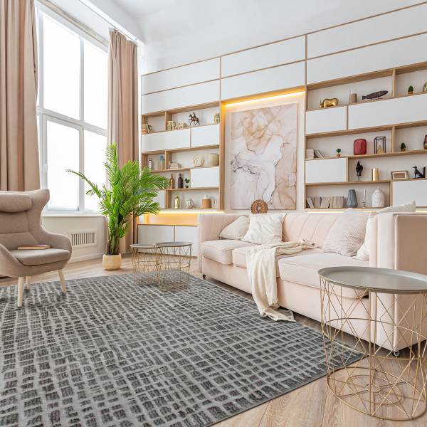 Tapis TEXTURA KARE 120 x 170 cm