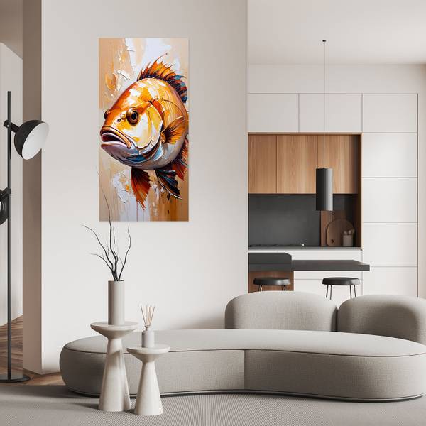 Wandsticker Fisch 100 x 200 cm