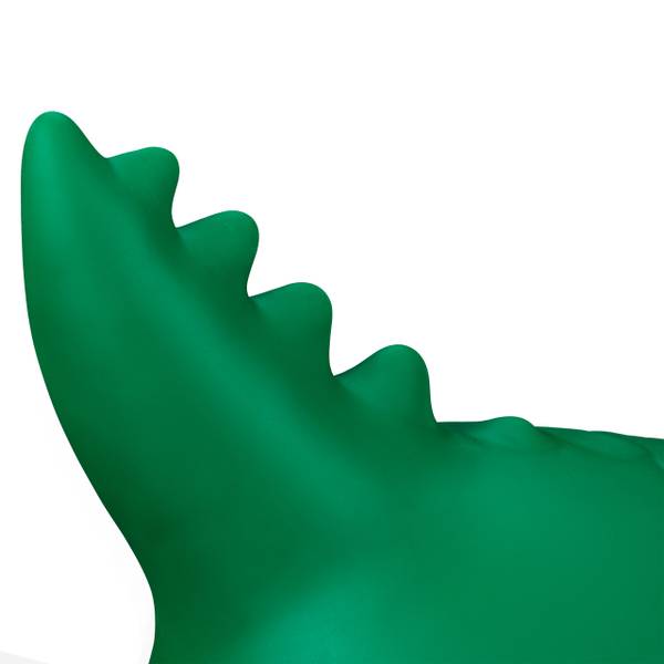 Hüpftier Drache Schwarz - Grün - Weiß - PVC - 26 x 46 x 60 cm