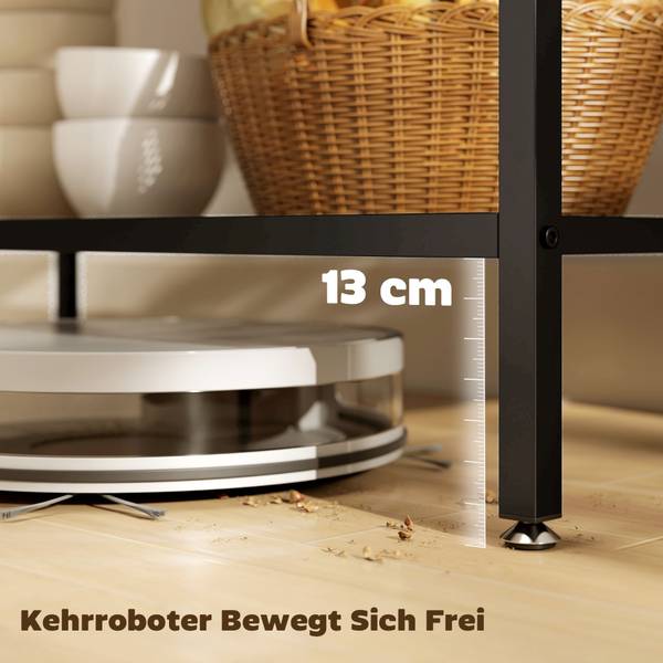 Küchenregal 801-404V90RB Braun - Holzwerkstoff - 50 x 90 x 100 cm