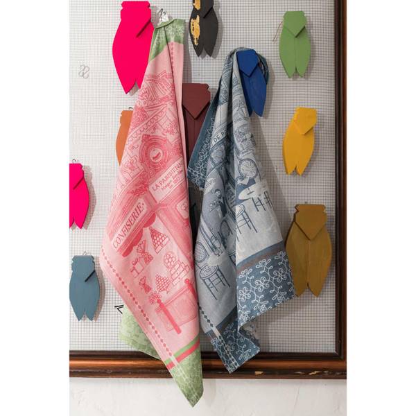 Geschirrtuch Pâtisserie Pink - Textil - 50 x 1 x 70 cm