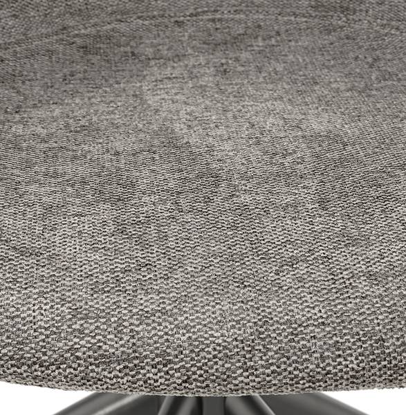 Armlehnstuhl BACARI Grau - Flachgewebe - 54 x 80 x 59 cm