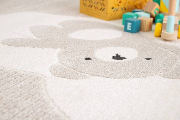 Tapis enfant CUDDLE Beige - Textile - 120 x 170 x 120 cm