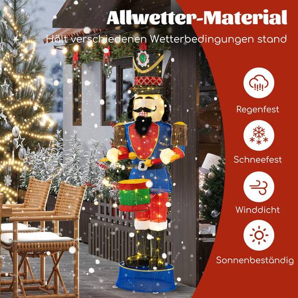 Nussknacker OY46011PQDE Metall - 50 x 185 x 62 cm