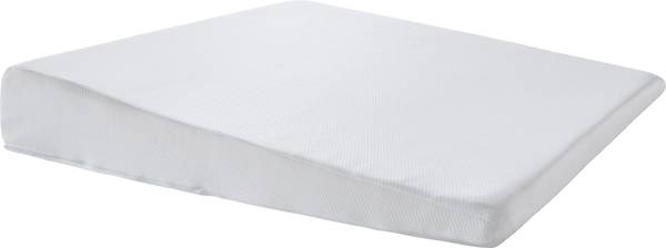 Matratzenkeil 208998 Weiß - Textil - 90 x 1 x 100 cm