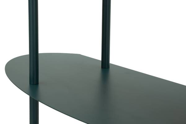 Console en métal octane cm 118X34X82 Vert - Métal - 34 x 82 x 118 cm