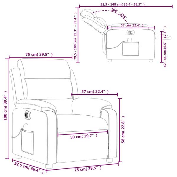 Elektrisch Massagestoel 3032282-2 donkergroen