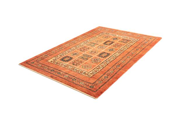 Vloerkleed Kashkuli CLXXIX rood - wol - 113 x 1 x 168 cm