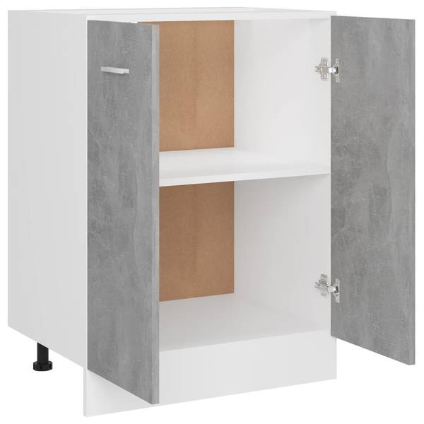 Hangende Kast 3016496-1 grijs - steengrijs - 60 x 82 x 46 cm