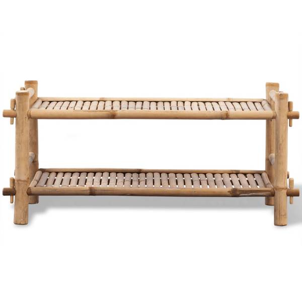 Schuhregal 242490 Braun - Bambus - 35 x 36 x 80 cm