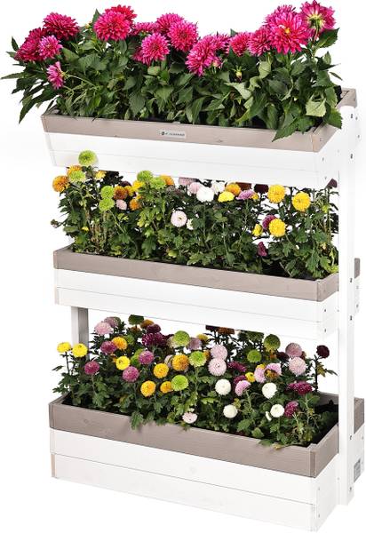 Vertikalbeet planverto1 Braun - Massivholz - 85 x 110 x 38 cm