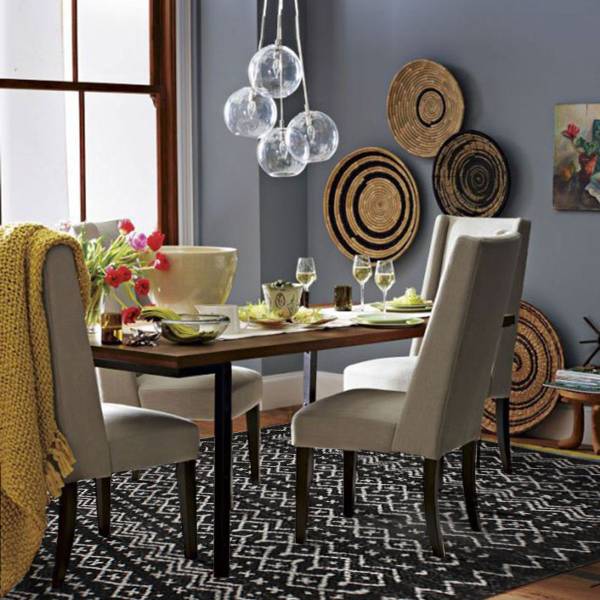 Tapis VENISE Noir - Textile - 133 x 1 x 190 cm