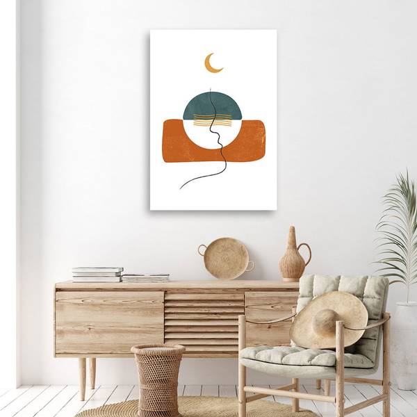 Kunstdruck Minimalistisch 70 x 100 cm