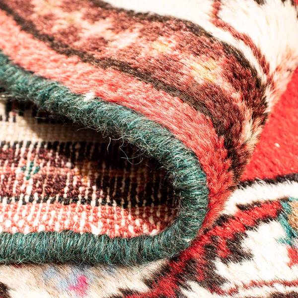 Orientteppich Oriental Rot - Wolle - 75 x 1 x 81 cm