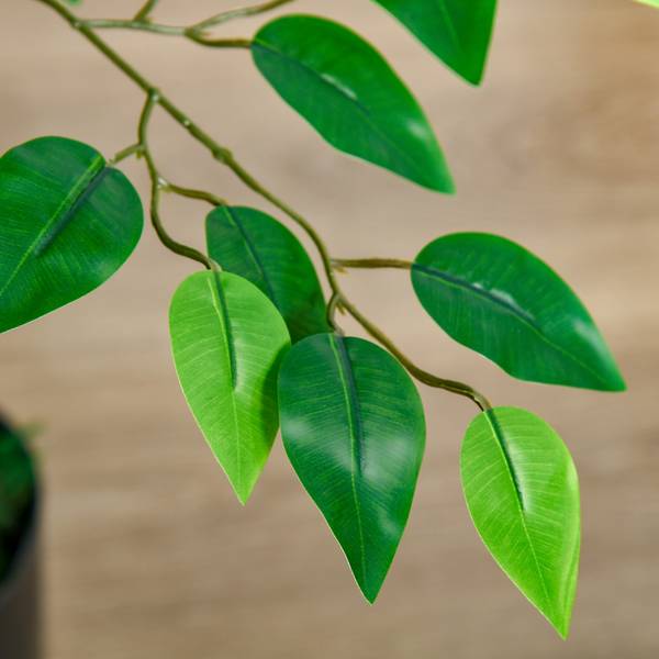 Kunstmatige ficusboom 830-432 groen - kunststof - 15 x 135 x 15 cm