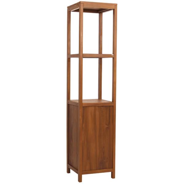 Regal M84 Braun - Teakholz - 40 x 180 x 40 cm