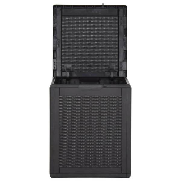 Boîte de rangement 3013132-1 Noir - Polypropylène - 43 x 51 x 44 cm