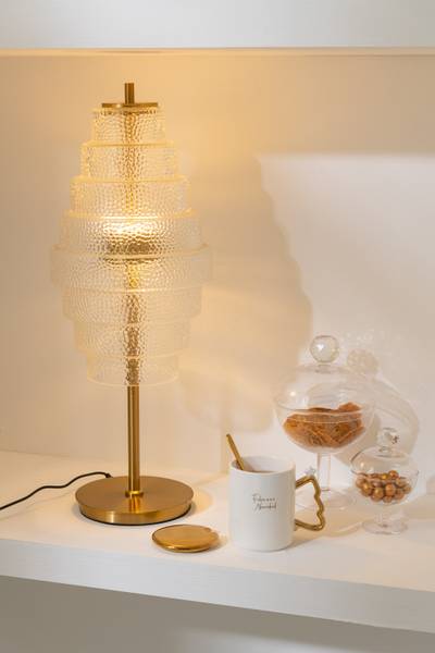 Tischlampe SHGO Glas - 22 x 57 x 22 cm