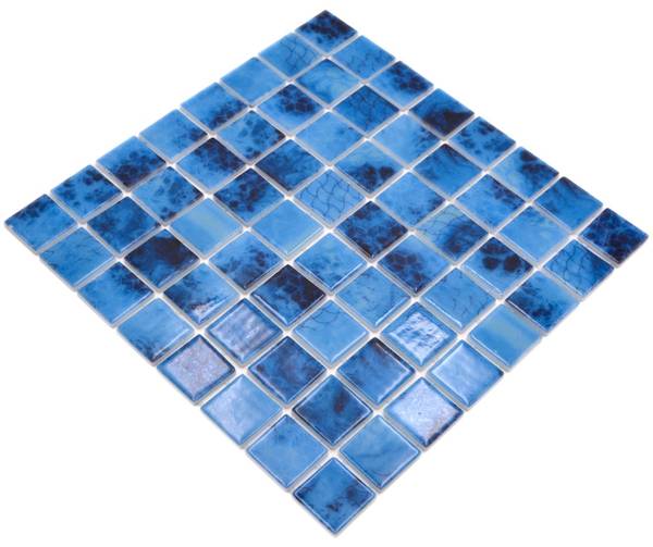 Mosaikfliesen 220-P56385 Blau - Glas - 32 x 32 x 32 cm