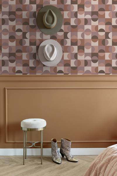 Tapete 131241 Braun - Papier - 50 x 900 x 50 cm