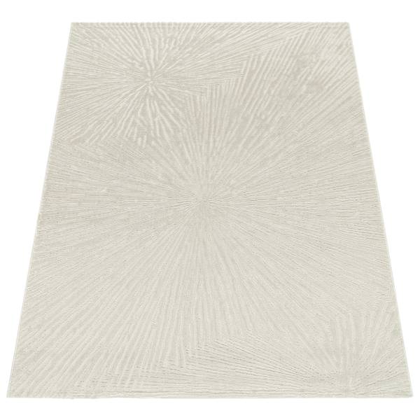 Kurzflorteppich Tinos 573 Creme - Tiefe: 150 cm