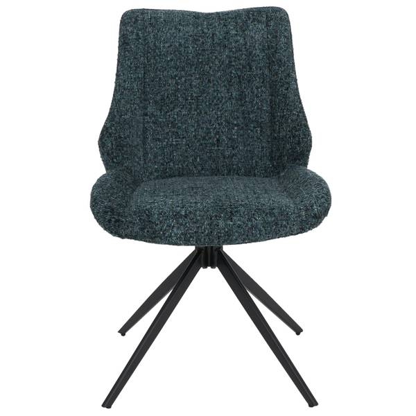 Esszimmerstuhl O48 (2er-Set) Schwarz - Grün