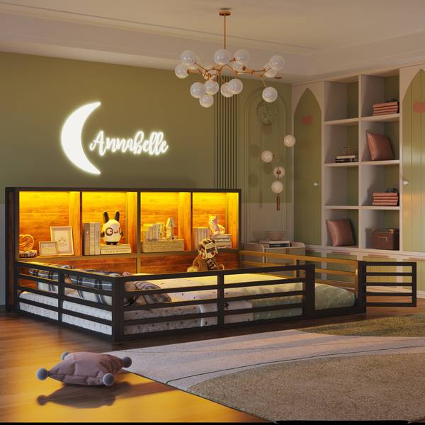 Kinderbett Cleo Schwarz