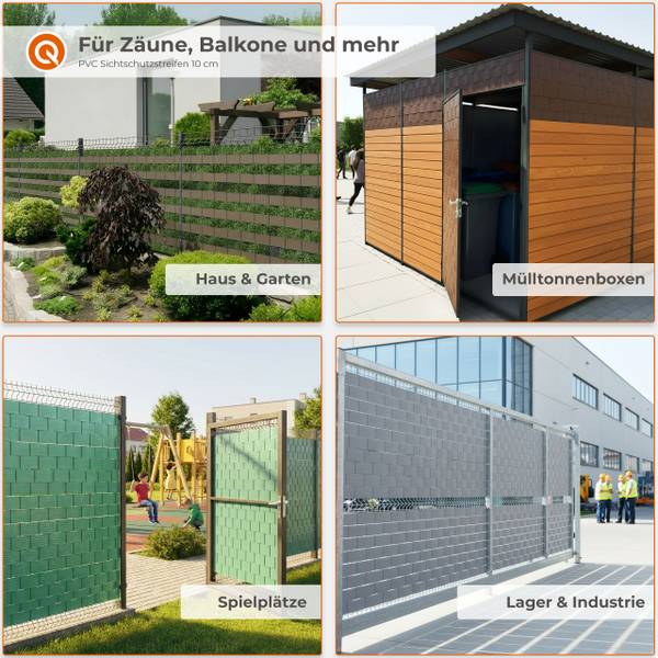 Sichtschutzstreifen 200-06 Graphit