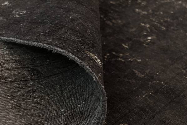 Tapis Vintage Royal LXIII Noir - Laine - 188 x 1 x 287 cm