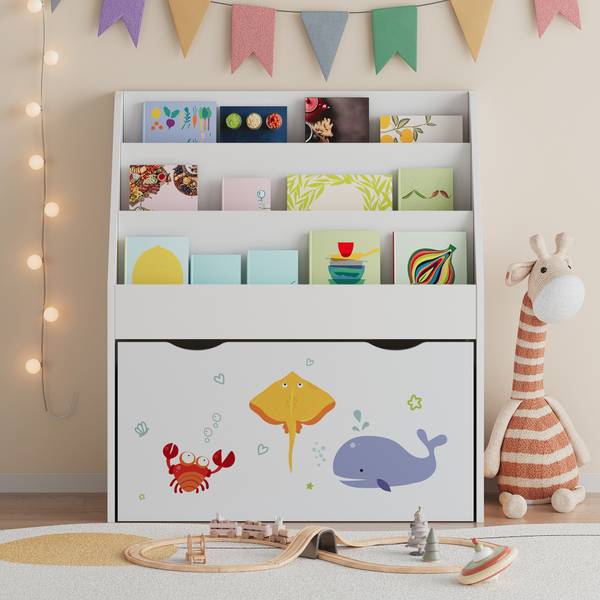 Kinderrek Aarnskona plaatmateriaal op houtbasis - 63 x 70 x 30 cm