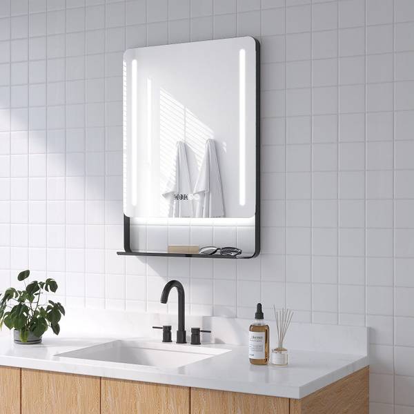 Wandspiegel mit Ablage LM1275U 50 x 70 cm