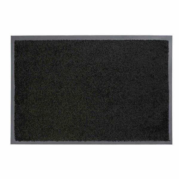 Fußmatte Türmatte PERLE Schwarz - 40 x 60 cm