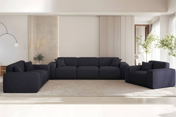Sofaset CELES 3-2-1 Blau