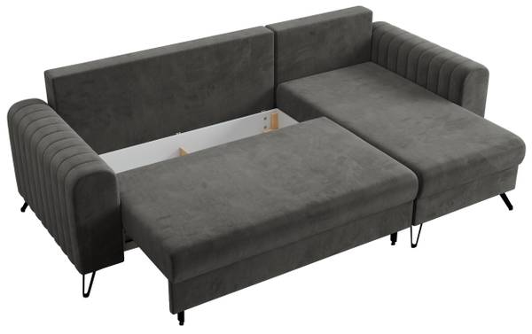 Ecksofa AXEL L Grau