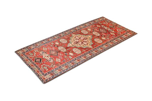 Orientteppich Nomadic Rot - Wolle - 138 x 1 x 329 cm