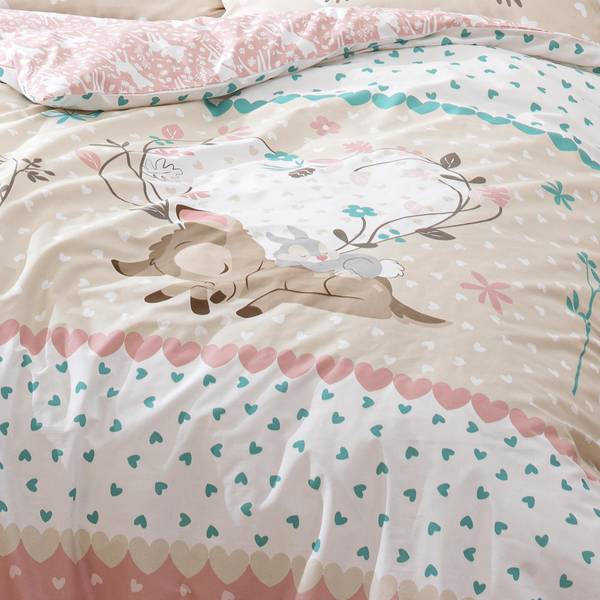Bettwäsche Disney's Bambi Textil - 135 x 200 x 1 cm