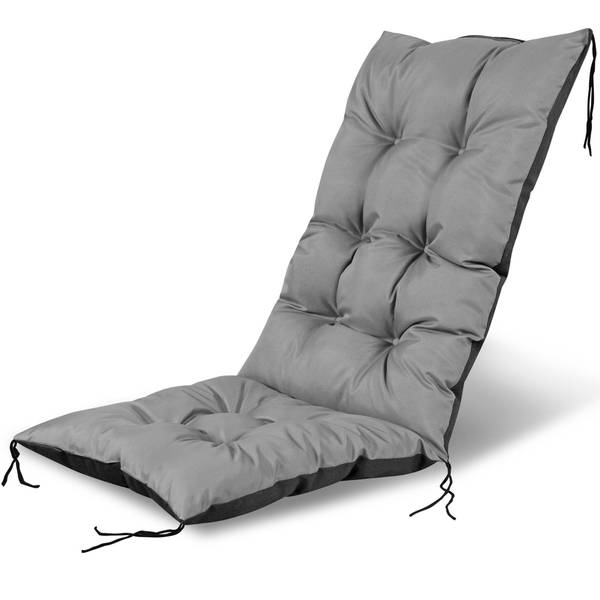 Stuhlkissen  Lier Grau - Textil - 50 x 80 x 80 cm