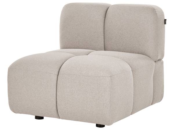 Sofa MAKSABERG 3-tlg Beige - 253 x 87 cm