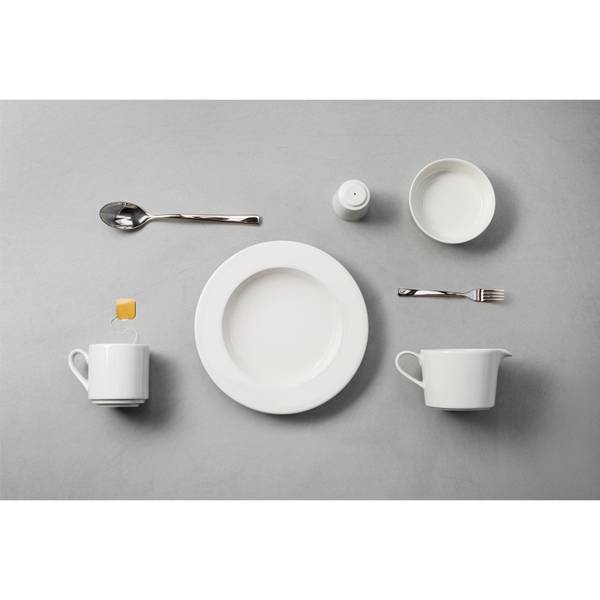 Sauciere FORTE Weiß - Porzellan - 10 x 8 x 10 cm