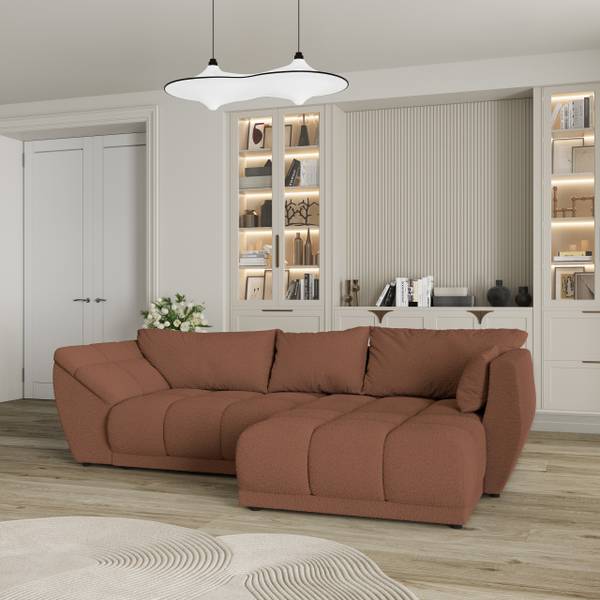 Ecksofa ORENTI Q Kupfer