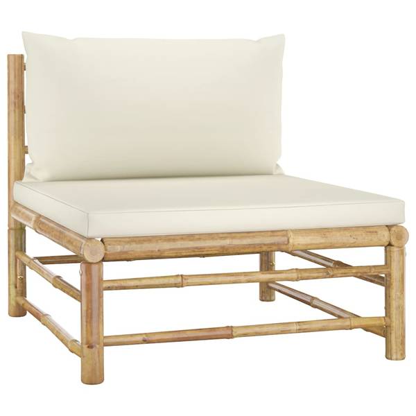 Salon de jardin 3009675-7 (lot de 5) Blanc - Polyester - 65 x 30 x 65 cm