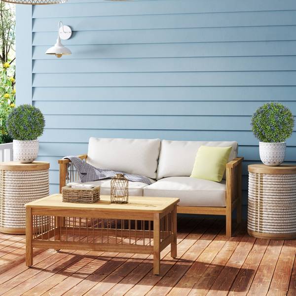 Künstlicher Lavendel CD87 2er-Set Violett - Kunststoff - 40 x 60 x 40 cm