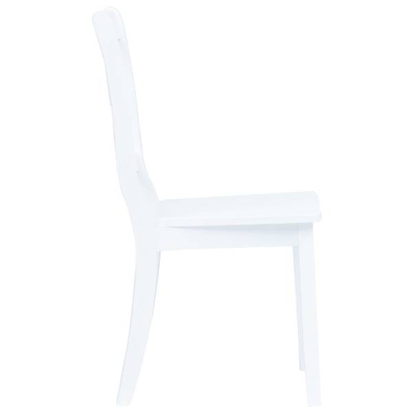 Chaise à manger 297651-3 (lot de 6) Blanc