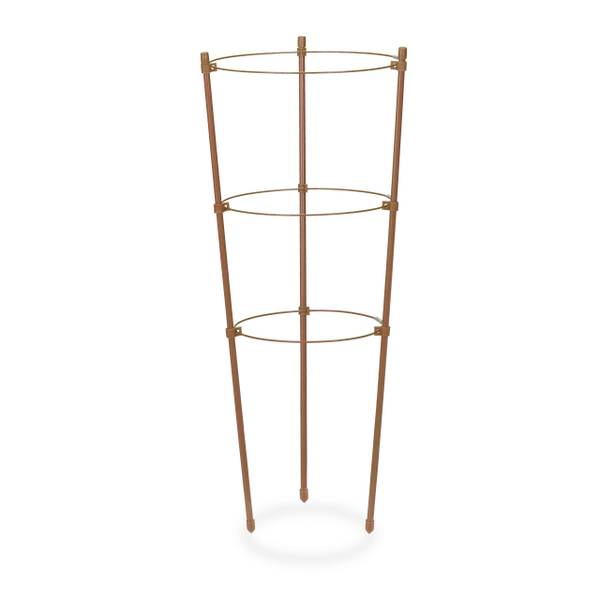 Rankhilfe 45 cm 4er Set braun Braun - Eisen - 22 x 45 x 22 cm