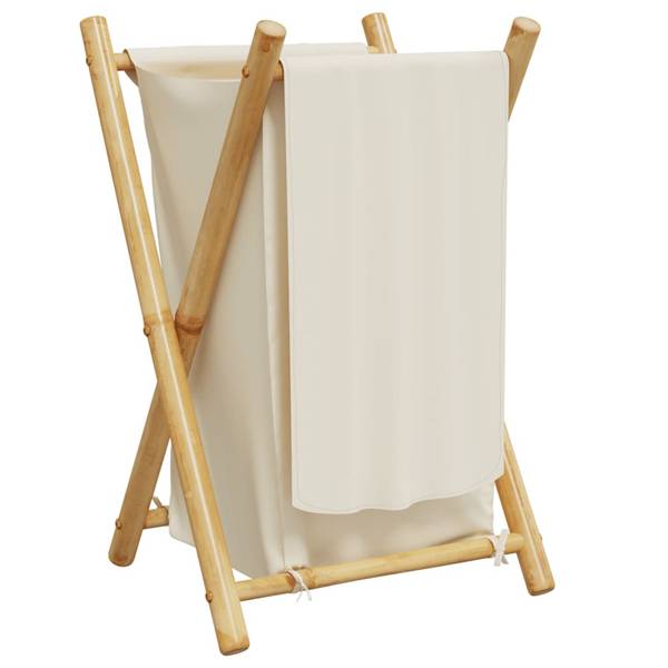 Wäschekorb 3037823 Braun - Bambus - 41 x 63 x 36 cm