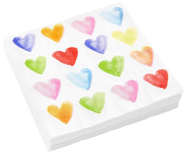 Serviette KAI Multicolor - Weiß