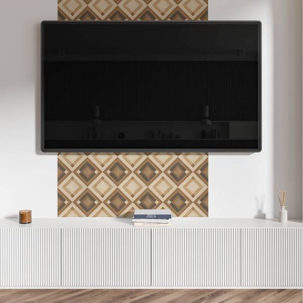 Vinylfliese KaroGeom 20er-Set 20 x 20 cm