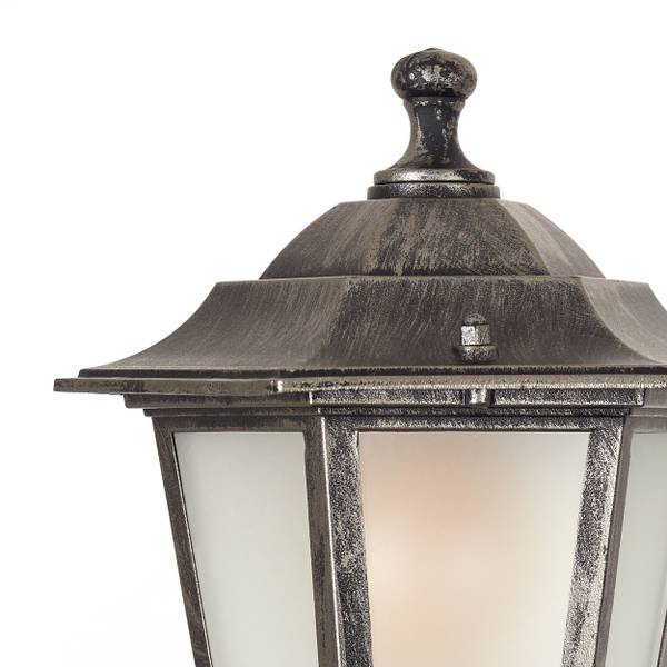 Kandelaber Rivale Schwarz - Silber - Weiß - 59 x 80 cm