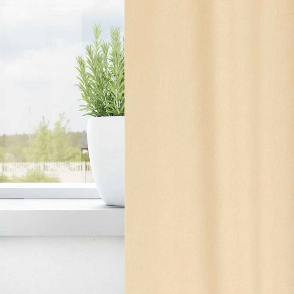 Blackout-Vorhänge 3044628-4 (2er Set) Creme - Tiefe: 260 cm
